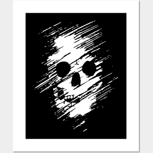 Creepy Skull Posters and Art